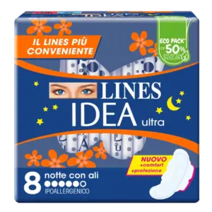 Lines Idea ultra notte ali 8pz